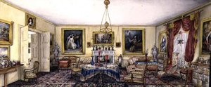 Le salon à Aynhoe - Lili Cartwright