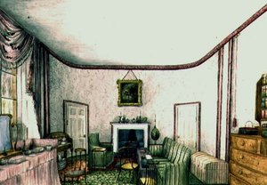 La chambre rose à Aynhoe - Lili Cartwright