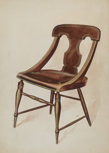 Chaise, vers 1937