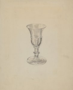 Verre, vers 1936 - Lillian Causey
