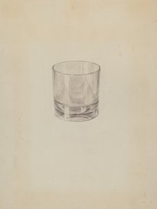 Verre, vers 1937 - Lillian Causey