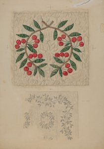 Couette, appliqué - Lillian Causey