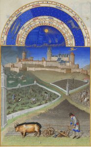 Mars Les Très Riches Heures du duc de Berry - Limbourg Brothers