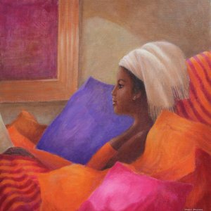 Dorcas lisant - Lincoln Seligman