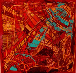 Vitrail, 2012 (mixte ; stratifié)