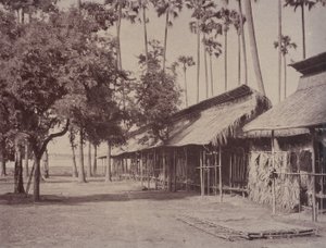 Amerapoora : Casernes de la garde birmane - Linnaeus Tripe