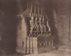 N° 23 : Pugahm Myo [Païen]. Figures de la pagode Damayangyee [Dhamma-yan-gyi]. - Linnaeus Tripe