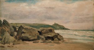 Vue vers Rame Head, Cornouailles