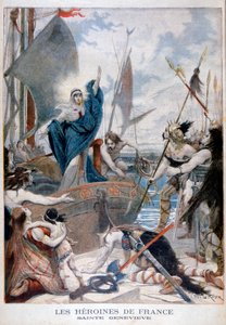 Sainte Geneviève, héroïne de France, 1896 - Lionel Noel Royer