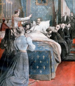 La mort du Comte de Paris, Angleterre, 1894 - Lionel Noel Royer