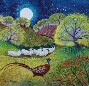 Mr. Handsome, 2024 (acrylique sur lin) - Lisa Graa Jensen