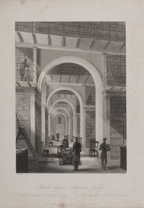 Musée britannique, Holborn, vers 1850 - Llewellyn (after) Jewitt