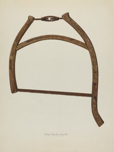 Scie à cadre
