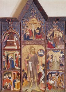 Retable de Saint Jean-Baptiste : scène de sa vie