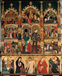 Retable de la Vierge et Saint Georges (Sant Jordi)