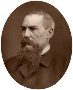 Capitaine Richard Burton, explorateur, écrivain, soldat et diplomate britannique, 1876 - Lock and Whitfield