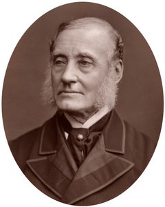 Sir Rutherford Alcock, diplomate britannique et président de la Royal Geographical Society, 1877 - Lock and Whitfield