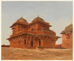 Fatehpur Sikri, Palais de Birbal, Inde - Lockwood de Forest