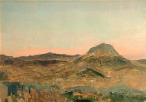 Sommet de Montagne Grec au Crépuscule - Lockwood de Forest