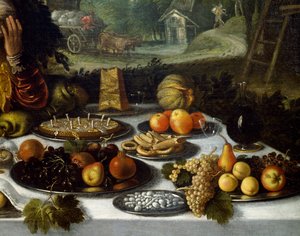 Table dressée (détail) - Lodewijk Toeput