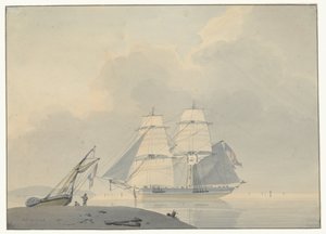 Voilier sur une eau calme - Lodewijk Gilles Haccou