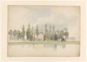 Maison sur la Vliet à Voorburg