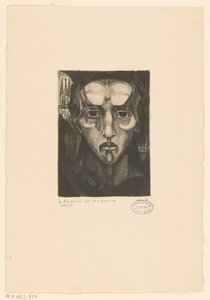 Tête de femme III - Lodewijk Schelfhout (signed by artist)
