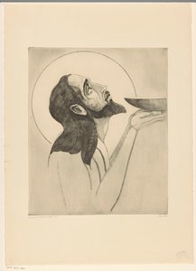 Jean-Baptiste - Lodewijk Schelfhout (signed by artist)