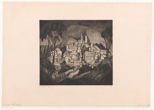 Les Angles II - Lodewijk Schelfhout (signed by artist)