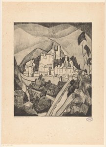 Les Angles I - Lodewijk Schelfhout (signed by artist)