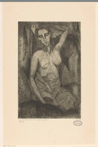 Femme assise