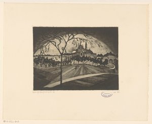 Coucher de soleil - Lodewijk Schelfhout (signed by artist)