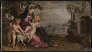 Marie avec Jésus et Jean - Lodewijk Toeput