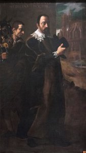 Portrait de Domenico Lanzoni - Lodovico (attr. to) Carracci