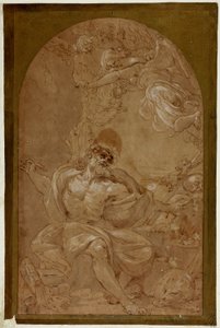 Étude pour Saint Jérôme - Lodovico Carracci