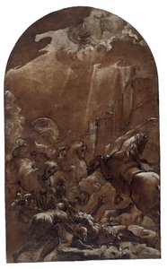 La conversion de Saint Paul - Lodovico Carracci