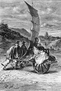 Illustration pour Jules Verne « Les Tribulations d