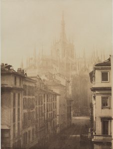 Cathédrale depuis le Corso Francesco, Milan - Léon Gérard