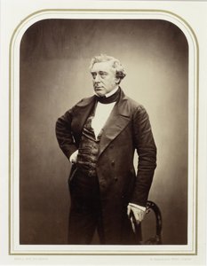 Portrait de Robert Stephenson, 1856 - London . Photo studio Maull and