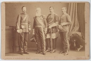 Membres de la famille Sartorius, vers 1870