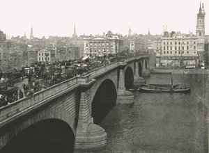 Pont de Londres vu du nord - London Stereoscopic and Photographic Co