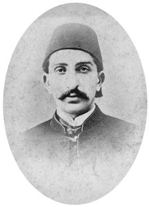 Le sultan de Turquie, vers 1880
