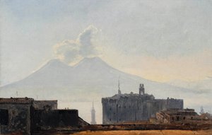 Vue de Naples avec le Vésuve - Léopold Robert