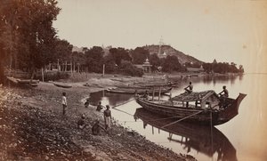 Bateaux à Ava, Birmanie