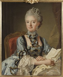 Portrait de Louise Ulrique de Prusse, reine de Suède et de Finlande - Lorens the Younger Pasch