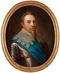 Portrait de Gustave II Adolphe de Suède - Lorens the Younger Pasch