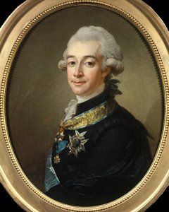Portrait de Hans Axel, comte de Fersen (1755-1810) maréchal de Suède. Peinture de Pasch Lorenz (1733-1805). Collection privée - Lorens the Younger Pasch
