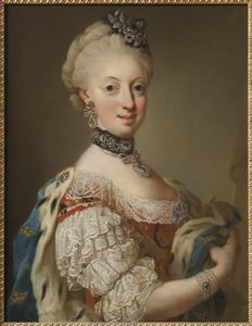 Sophie Madeleine de Danemark, reine de Suède - Lorens the Younger Pasch