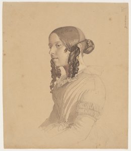 Portrait de dame (Helene v. Germadt) - Lorenz Frølich