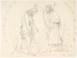 Baptême du Christ - Lorenz Frølich